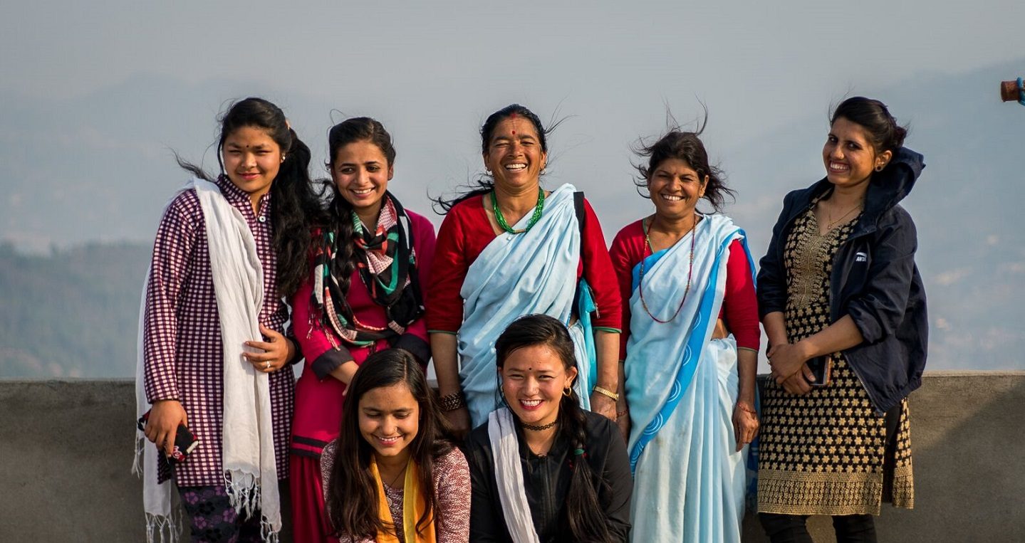 Girls club in Nepal