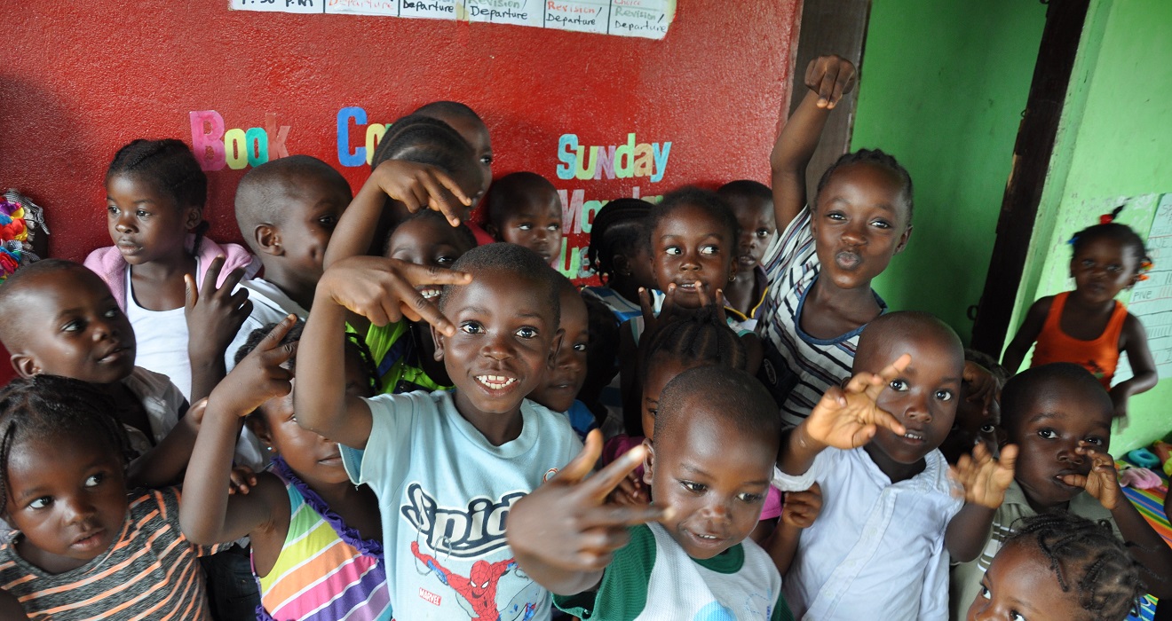 Play center in Liberia.